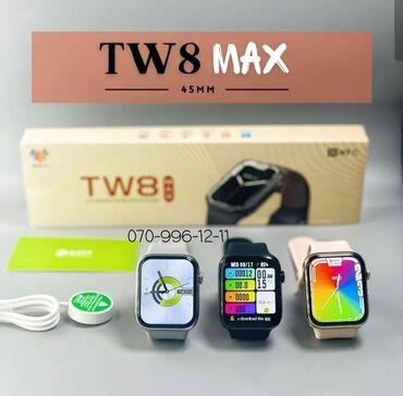 watch 8: Apple Watch 8 super copy TW8 max ⚜️ƏN Böyük Ekran Olan TW8 Max 🟡Ekran