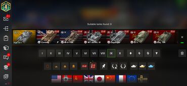 Tank: World of Tanks Blitz hesabı – yüksək səviyyəli - Səviyyə X tanklar — 4