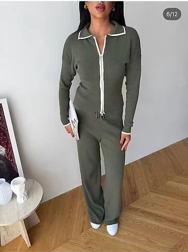 Gornji i donji deo: Kompletan outfit — zip jakna i pantalone od trikotaže! ❤️ Šta dobijač — 6