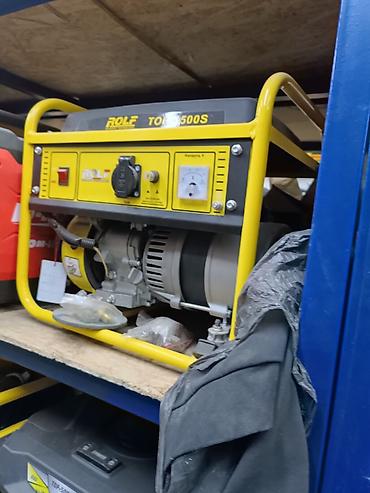 Генераторы: Бензиновые электрогенераторы (разные модели) Предлагаются переносные — 2