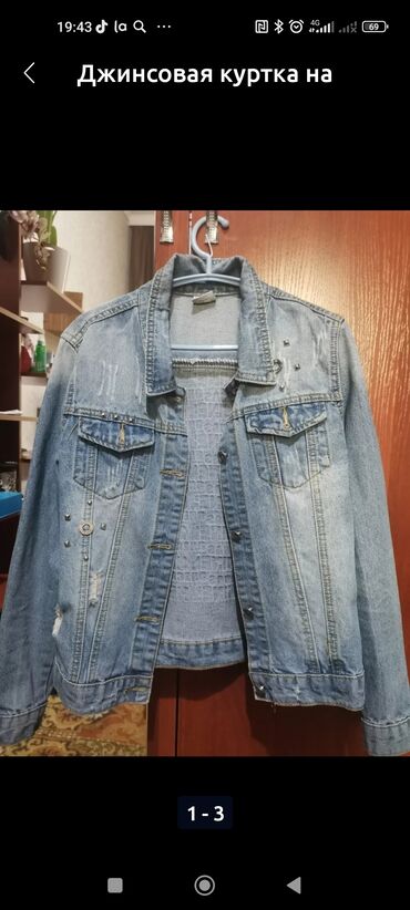 джинсовый комбез: Джинсовая куртка подростка