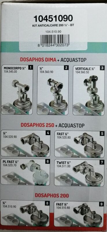 ступенька для ванной: Məhsul: Cillit DOSAPHOS – Antikalkare dəsti Model: KIT ANTICALCARE 200