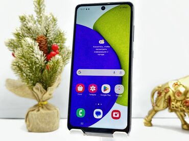 Samsung: Samsung Galaxy A52, Б/у, 128 ГБ, цвет - Черный, 2 SIM — 5