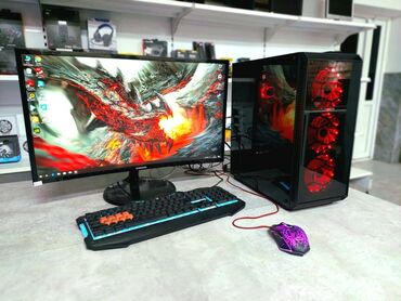 тошиба ноутбук в Кыргызстан | Ноутбуки и нетбуки: Игровой ПК i7-4770 + GTX1060 6GB • Процессор - i7-4770 4 ядра 8