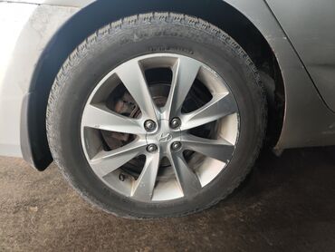 колесо на мини трактор: Дөңгөлөктөр монтажда 205 / 60 / R 16, Кыш, Комплект, Жеңил унаалар, Куйма, тешиктери - 5