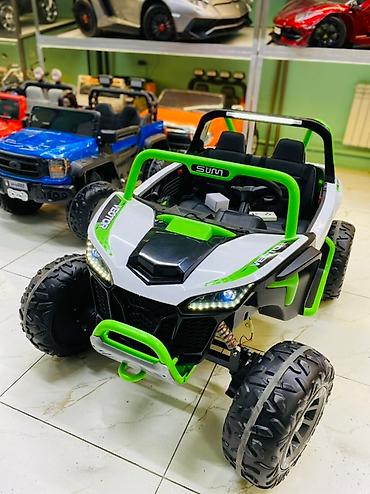 rc drift: Детский двухместный электромобиль-багги UTV - Кузов в стиле — 5