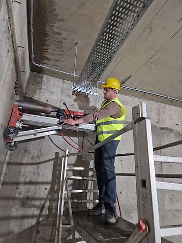 Beton işləri: Beton kəsmə və karot xidməti. Xidmətə beton, dəmir-beton və digər — 23
