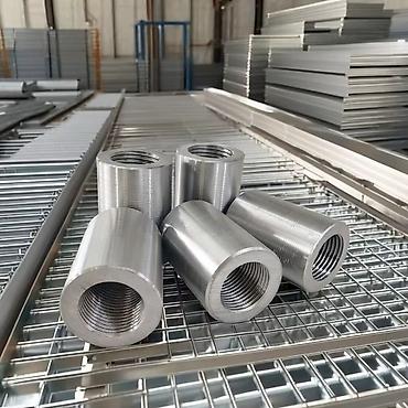 Другие строительные материалы: Муфты для соединения арматуры с резьбой Назначение: - Прямое стыковое — 1