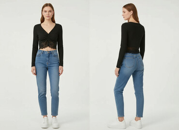 koszulki anime cropp: Women`s top, size S