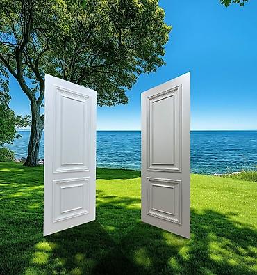 usta qapi: Ağ rəngli interyer qapıları – klassik panelli dizayn - Zövqlü — 5