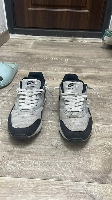 air force: Мужские кроссовки, 42.5, 43, Nike, Б/у, цвет - Серый, Самовывоз — 5