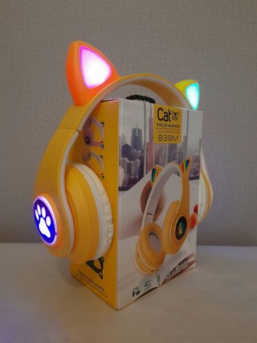 blu: Yeni Simsiz (Bluetooth) Qulaqcıqlar, rəng - Sarı