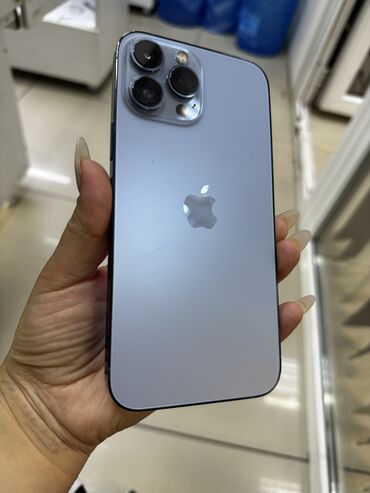 Apple iPhone: IPhone 13 Pro Max, Б/у, 256 ГБ, Синий, 87 %