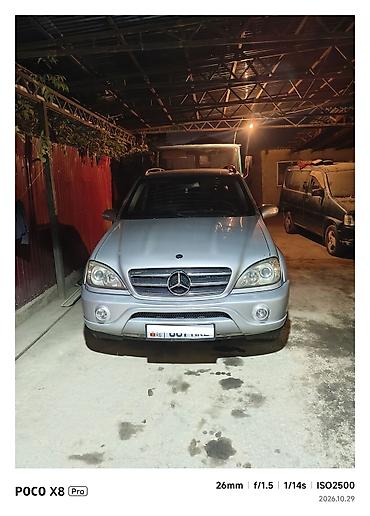 m 8 sukutur: Mercedes-Benz ML-Class: 2003 г., 4 л, Автомат, Дизель, Внедорожник — 1