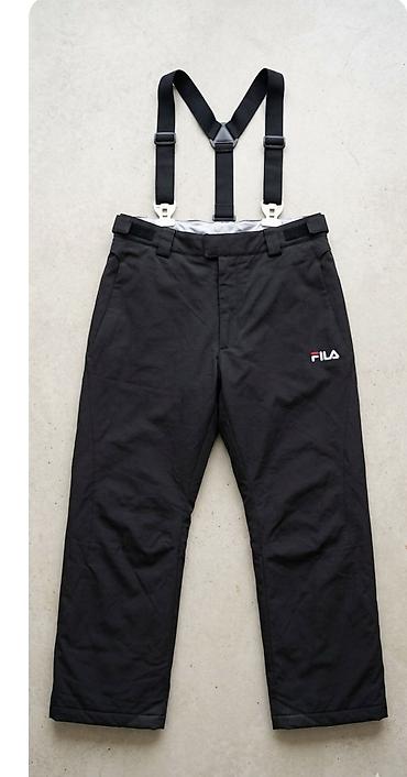 mckinley pantalone: FILA muške ski/snowboard pantalone sa tregerima - Boja: crna - Brend — 1