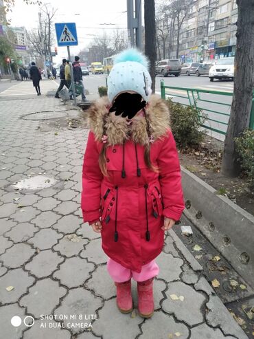 парка детская: Парка очень теплая на девочку