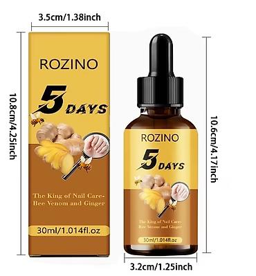 baletanke devojcice: ROZINO 5 Days – ulje za negu noktiju, 30 ml - Specijalna formula sa — 4