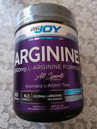 Məhsul: BigJoy Arginine – L-Arginine Tozu Xüsusiyyətlər: - Hər