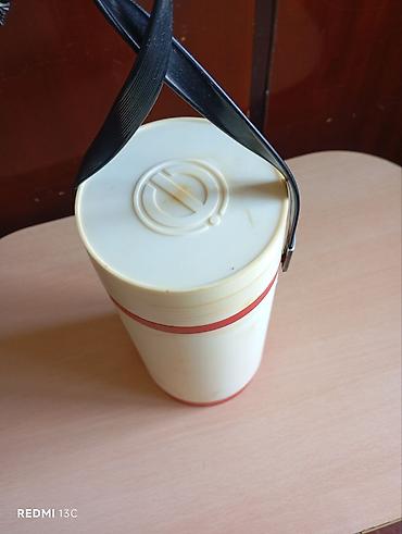 daş stekan: Rəng - Ağ, Termos, 1 l, SSRİ — 7