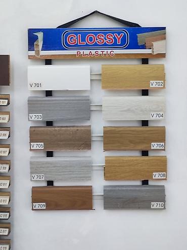 Плинтусы: Glossy Plastic plintus (döşəmə plintusu) kolleksiyası - Material — 1