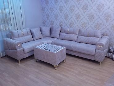 kunc divanlar 2019: Tac Mebel künc divanları – şəxsi modellər - Elegant dizaynlı L — 7
