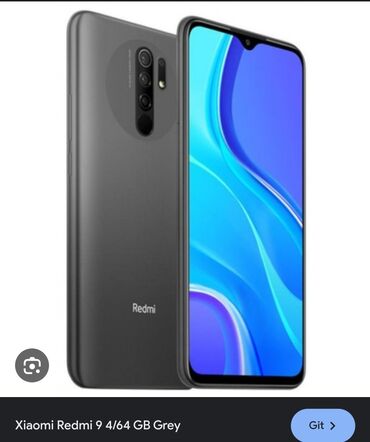 apple 9: Xiaomi Redmi 9, 64 GB, rəng - Qara, 
 Sensor, Barmaq izi