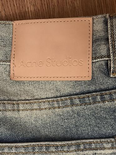 acne studio: Джинсы, Бэгги, Высокая талия, Вареные, L — 4