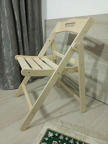 Другое для охоты и рыбалки: Складной деревянный стул цена за 1шт 2500с - Материал: натуральная — 1