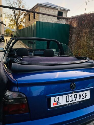 Volkswagen: Volkswagen Cabrio: 1996 г., 1.6 л, Механика, Бензин, Купе