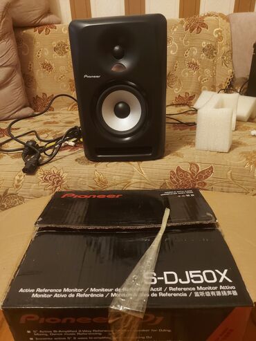 səs kartı: Pioneer S-DJ50X – aktiv referans/studiya monitoru - 5 düymlük woofer