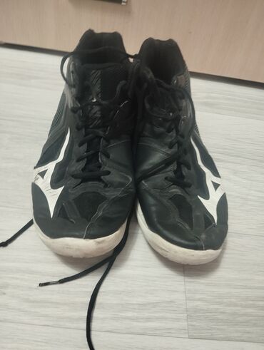 купить волейбольные кроссовки: Эркектердин кроссовкасы, 46, Mizuno, Колдонулган, түсү - Кара, Өзү алып кетүү