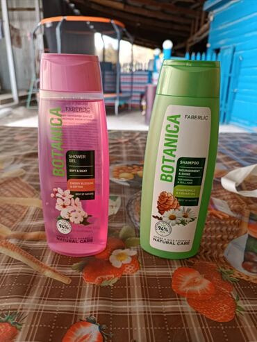 гель для бритья: Шампунь и гель для душа по 400мл. каждый за 2 шт. 300сом сроки