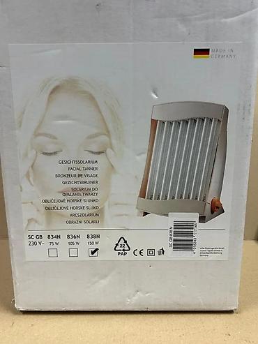 Ostali aparati za negu lica: Efbe-Schott H&T 889 – kućni UV/solarni panel za lice i dekolte - — 8