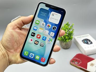 hoco e96a: IPhone 11, Б/у, 128 ГБ, Белый, Чехол, 67 % — 8