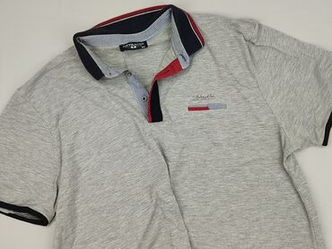 koszulka z napisem essa: Polo shirt for men, size 6XL (EU 52)