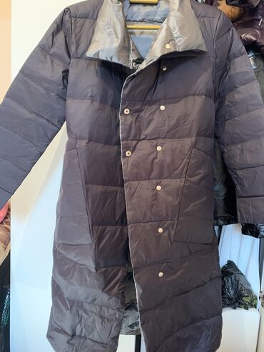 куртка зима женская: Пальто, Зима, По колено, L (EU 40)
