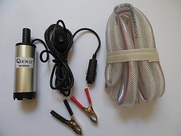 Ostali alati i mašine: GEKO 12V potopna pumpa za gorivo/vodu – set Opis: - Kompaktna potopna — 4