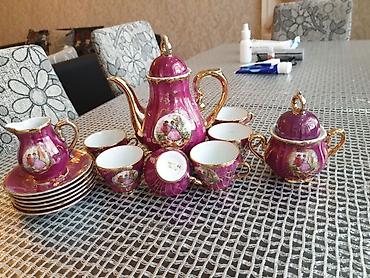 Qab-qacaq və mətbəx ləvazimatları: Çay dəsti, rəng - Çəhrayı — 6