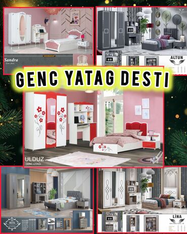 Uşaq və gənc otağı üçün dəstlər: Oğlan və qız üçün, Yeni, Təknəfərlik çarpayı, Dolab, Tumba -da lalafo.az — 1 Uşaq və gənc otağı üçün dəstlər: Oğlan və qız üçün, Yeni, Təknəfərlik çarpayı, Dolab, Tumba — 1