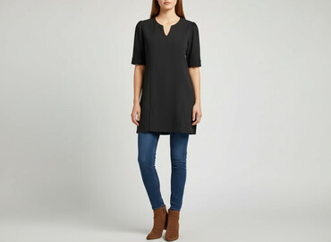 elegancka tunika plus size: Туніка жіноча, розмір L