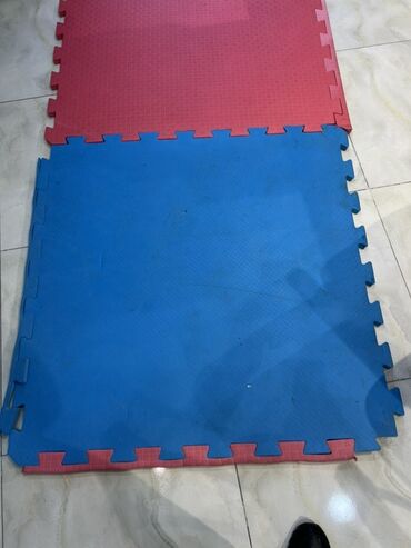 Digər idman və istirahət malları: Taxta-pazl tipli döşəmə matları (tatami) - Material: sıx, elastik EVA