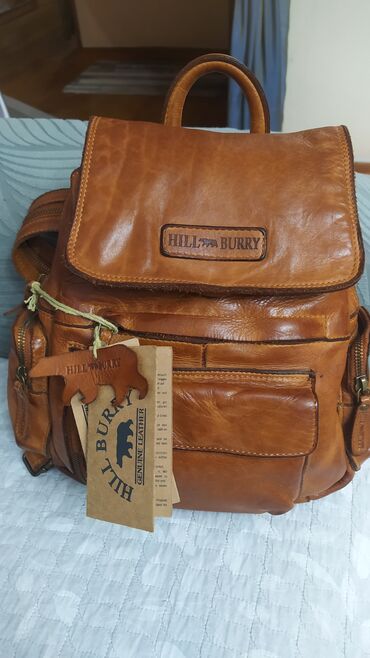 Рюкзаки: Рюкзак Hill Burry из натуральной кожи - Материал: натуральная кожа — 12