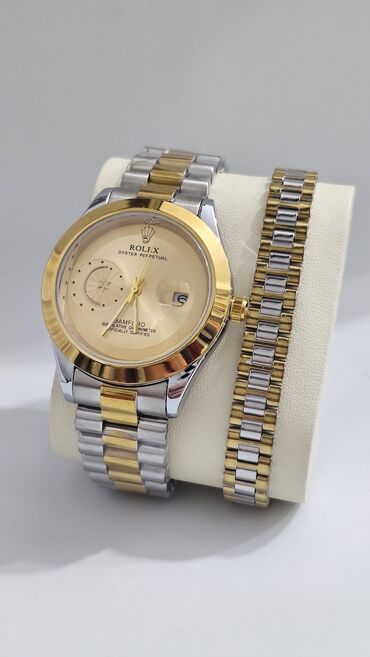 Qol saatları: Yeni, Qol saatı, Rolex, rəng - Qızılı -da lalafo.az — 4 Qol saatları: Yeni, Qol saatı, Rolex, rəng - Qızılı — 4