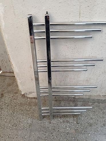 сушилка ванной комнаты: Xrom rəngli su qızdırıcılı dəsmal asacağı (radiator) işlenmişdir - — 1