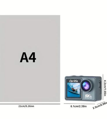 Videokameralar: GoPro - Idman kamerası 5K Ultra çəkiliş, aydin va sabit görüntülər — 8