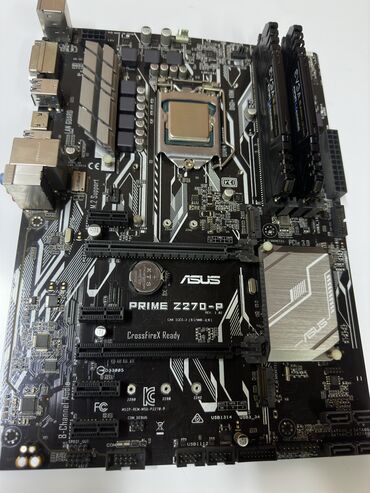 Материнские платы: Материнская плата, Б/у, Asus, LGA1151, ATX, Для ПК