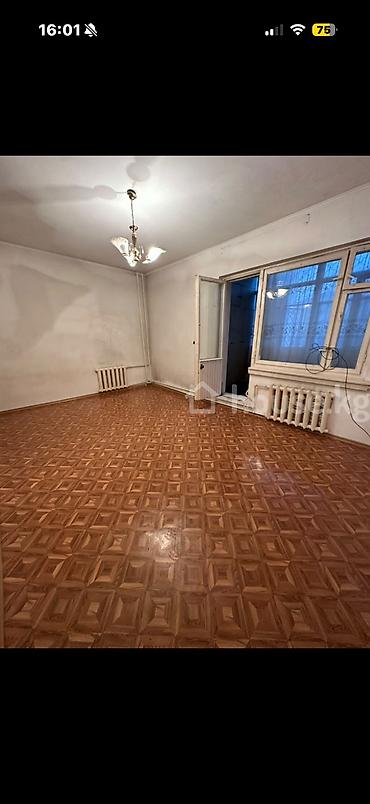61: 1 комната, 34 м², Аламедин-1 мкр 105 серия, 2 этаж, Старый ремонт — 1