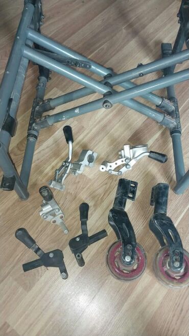 Əlil arabaları: Elil arabasi üçün zapcastlar var Mühərrikli araba üçün ve sade Əlil — 3