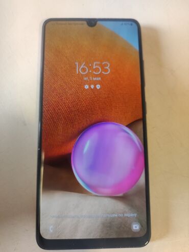 samsung note 4: Samsung Galaxy A32, 64 ГБ, цвет - Черный, Сенсорный, Отпечаток пальца, Две SIM карты