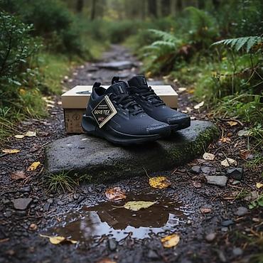 Жеке буюмдар: Эркектердин кроссовкасы, 42, Nike, Жаңы, түсү - Кара, Өзү алып кетүү — 3